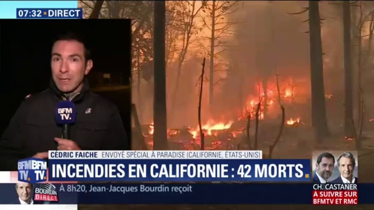 Au Moins 42 Morts Et Plus De 200 Disparus Dans Les Incendies En Californie