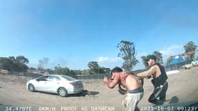 Israël : la capture d'une Dashcam en marge du festival Tribe of Nova relayée par l'AFP