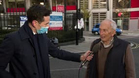 "Ça n'a pas de sens de mourir maintenant": Martin, 91 ans, est l'un des premiers britanniques à s'être fait vacciner contre le Covid-19