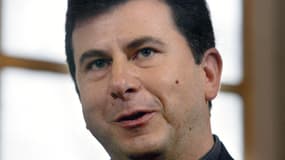 L'animateur de télévision Pascal Bataille le 7 décembre 2006 à l'hôtel Matignon à Paris. 