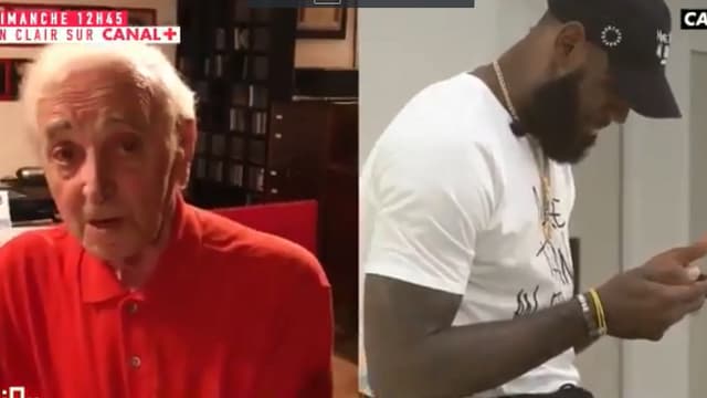 Quand Charles Aznavour envoyait un message à LeBron James