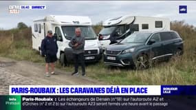 Paris-Roubaix: les caravanes sont déjà en place