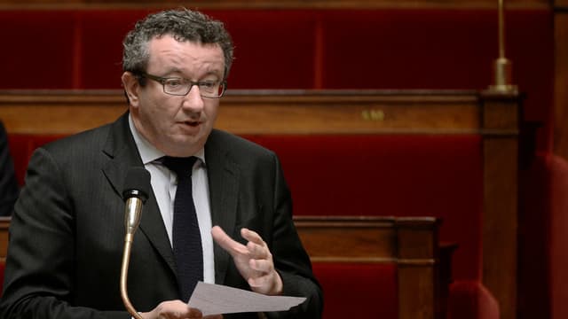 Christian Paul, député de la Nièvre, à l'Assemblée nationale.