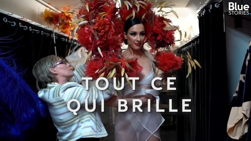 Chaque jour, cette “petite fée” répare les costumes des danseuses du Lido