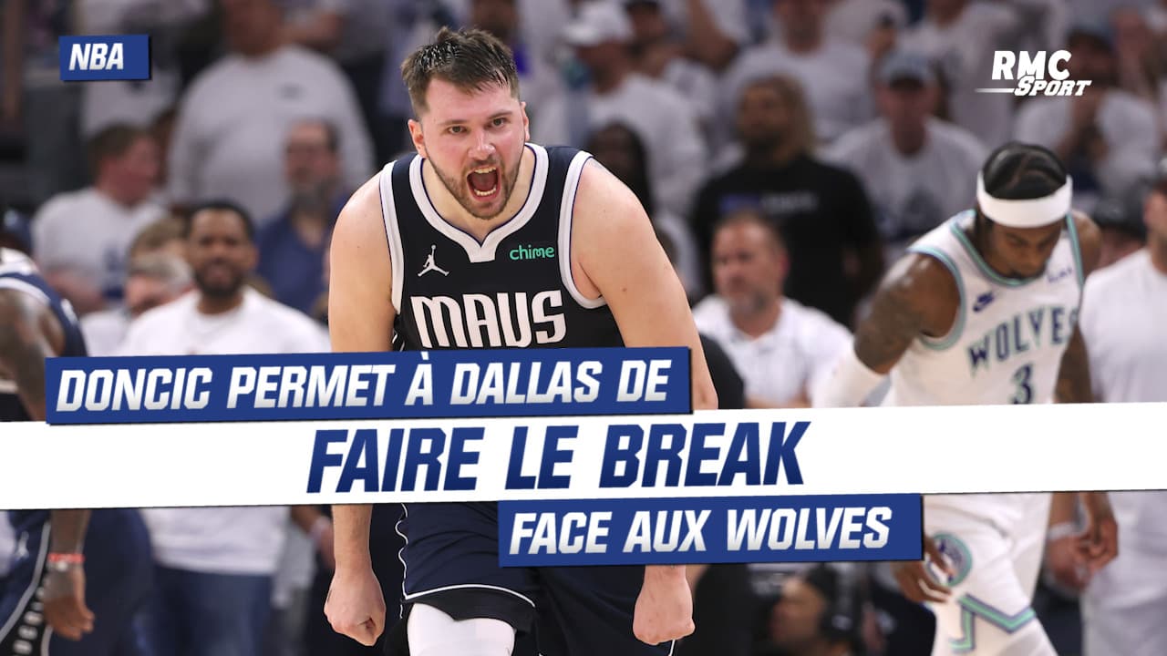 NBA : Doncic permet à Dallas de faire le break face aux Wolves ...