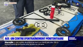 Aix-en-Provence: à la découverte d'un centre d'entraînement pénitentiaire