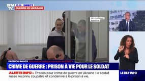 Ukraine: le soldat russe jugé pour crime de guerre reconnu coupable et condamné à la prison à vie