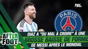 PSG : Diaz a "du mal à croire" à une grosse baisse de forme de Messi après le Mondial