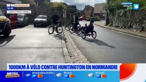 Normandie: 1.000km en vélo pour sensibiliser à la maladie Huntington