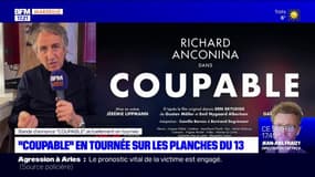 Richard Anconina présente sa pièce de théâtre "Coupable", en tournée à Marseille