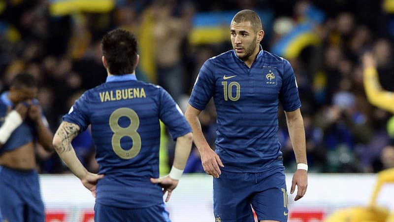 Karim Benzema et Mathieu Valbuena