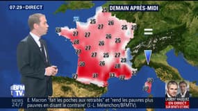 La météo pour ce mardi 10 juillet 2018