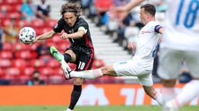 Luka Modric face à la République tchèque