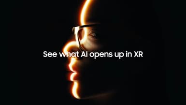 Un aperçu des lunettes connectées de Samsung.