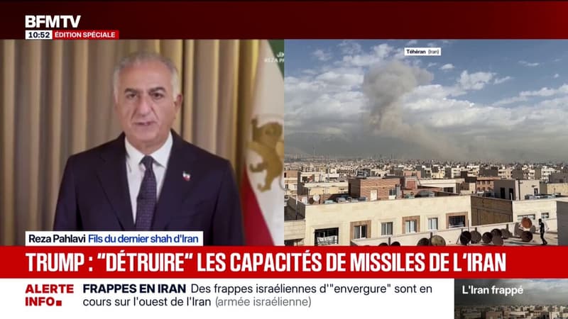 "Un moment décisif approche": Reza Pahlavi, fils du dernier shah d'Iran, réagit aux frappes israéliennes et américaines sur son pays