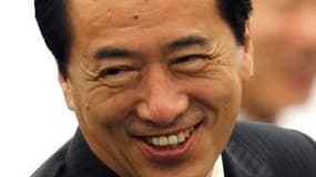 En place depuis le mois de juin, le Premier ministre japonais Naoto Kan (photo) a remporté mardi la primaire au sein de son Parti démocrate face à Ichiro Ozawa, et va de ce fait pouvoir se maintenir à la tête du gouvernement. /Photo prise le 14 septembre