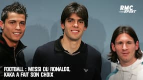Football : Messi ou Ronaldo, Kaka a fait son choix