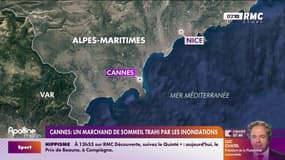 Cannes: un marchand de sommeil trahi par les inondations