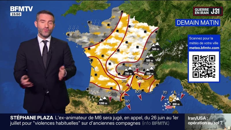 La météo pour ce mardi 31 mars 2026