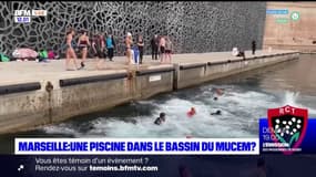 Marseille: une piscine dans le bassin du Mucem?