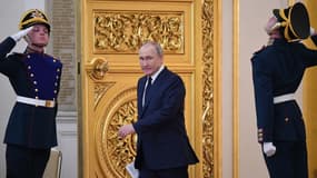Vladimir Poutine au Kremlin. 