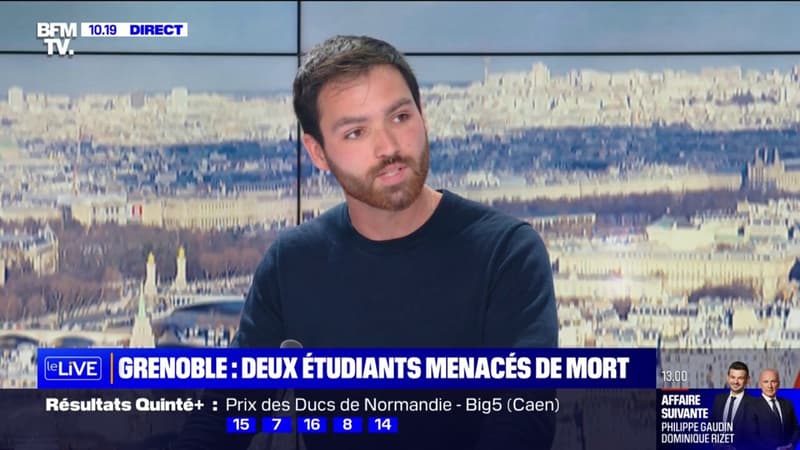 Menacé de mort dans un tag sur le campus de Grenoble, cet étudiant confie avoir porté plainte