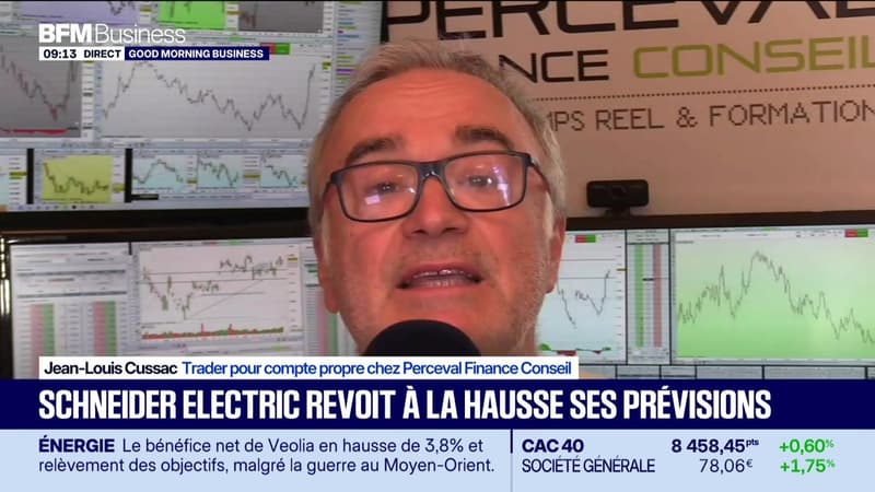Le CAC 40 progresse, porté par les performances de Schneider Electric - 30/07