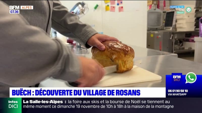 Hautes-Alpes: à la découverte du village de Rosans et de sa nouvelle boulangerie