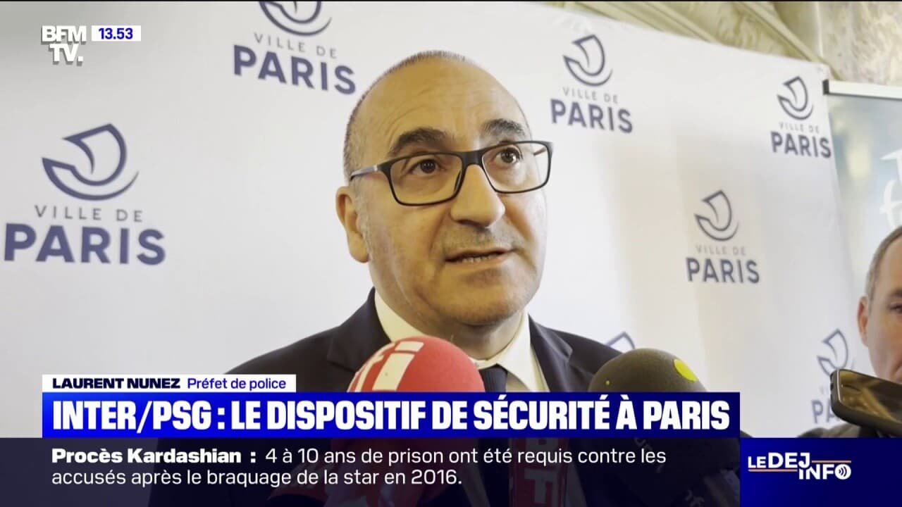 Inter milan-psg: le préfet de police de paris prévoit 
