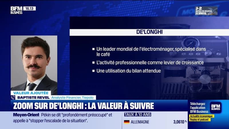 Valeur ajoutée : Ils apprécient De’Longhi - 10/06