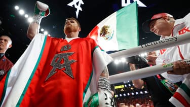 Canelo Alvarez, le boxeur mexicain, le 17 septembre 2022.