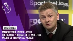 Manchester United - Pour Solskjaer, "Pogba est le meilleur milieu de terrain au monde"