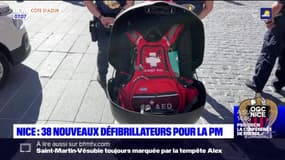 Nice: 38 nouveaux défibrillateurs pour la police municipale
