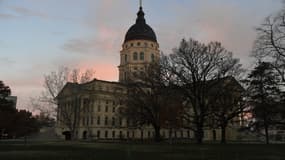 Le capitole du Kansas, à Topeka, aux États-Unis, le 8 novembre 2022