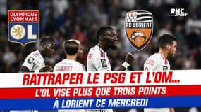 Ligue 1 : Podium, rattraper le PSG et l’OM… L’OL vise plus que trois points à Lorient