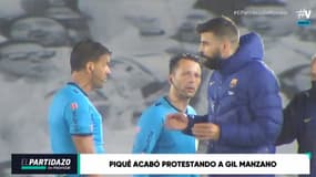 Gérard Piqué s'en prend à l'arbitre