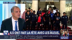 Les Bleus à l'Élysée: "On a vécu un moment extraordinaire", confie le président de l'Étoile sportive de Trappes