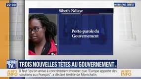 Remaniement: Sibeth Ndiaye, Amélie de Montchalin et Cédric O entrent au gouvernement 