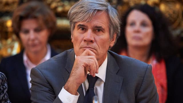 Le ministre de l'Agriculture Stéphane Le Foll à Londres, le 26 octobre 2016.