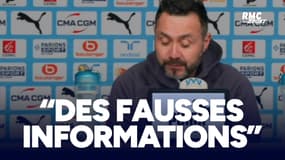 OM :  "Il n'y a pas de cas Balerdi", De Zerbi dénonce des "mensonges"