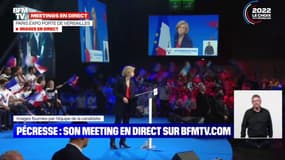 Valérie Pécresse: "Marine Le Pen et Éric Zemmour sont l'assurance de l'élection d'Emmanuel Macron"
