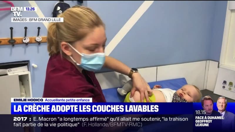 Des crèches qui passent aux couches lavables