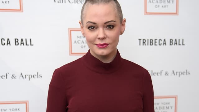 Rose McGowan à New York, en avril 2016