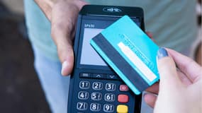 Un paiement par carte bancaire (photo d'illustration).