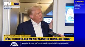 Donald Trump en Asie: le président américain attend une "excellente rencontre" avec Xi Jinping