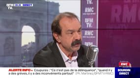 Philippe Martinez face à Jean-Jacques Bourdin en direct - 22/01