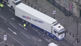 "Brexit carnage": des chauffeurs de camions manifestent contre le Brexit dans les rues de Londres
