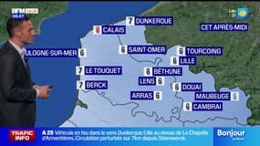 Météo Nord-Pas-de-Calais: retour du soleil ce mercredi, jusqu'à 8°C à Calais