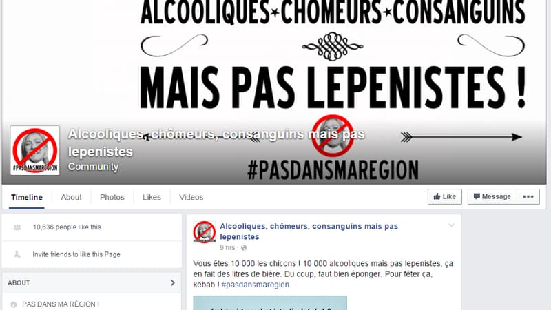 La page Facebook du collectif "Les chicons en colère".