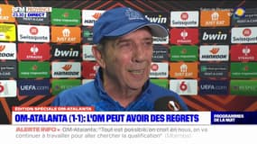 OM-Atalanta: Jean-Louis Gasset fait le point sur le match